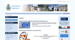 Desktop Screenshot of comune.trecenta.ro.it